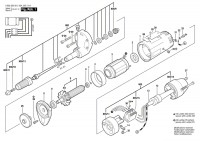 Bosch 0 602 233 007 ---- Hf Straight Grinder Spare Parts